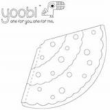 Yoobi Coloring Pages Activity Sheets Tree Christmas sketch template