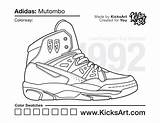 Mutombo Kicksart Expensive sketch template