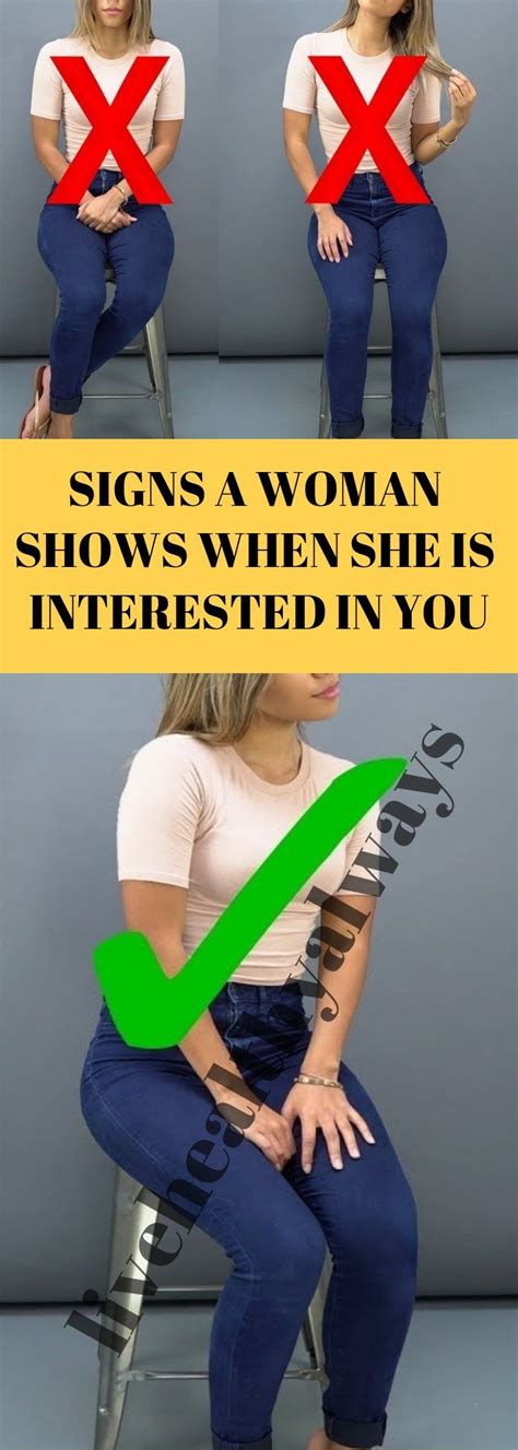 signs a woman shows when she is interested in you women fashion