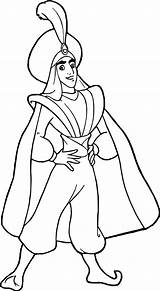 Prince Aladdin Genie Wecoloringpage Olphreunion Gcssi sketch template