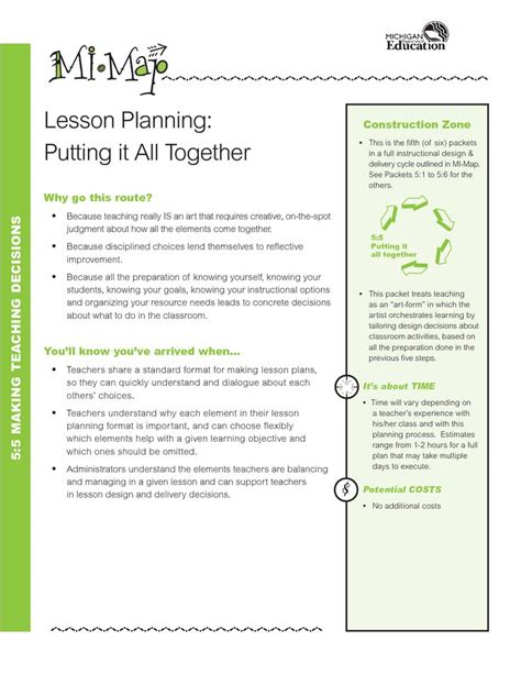 lesson plan templates printable lesson plans education lessons