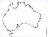 Map Australia Coloring Pages Colouring Drawing Petition Clipartmag sketch template