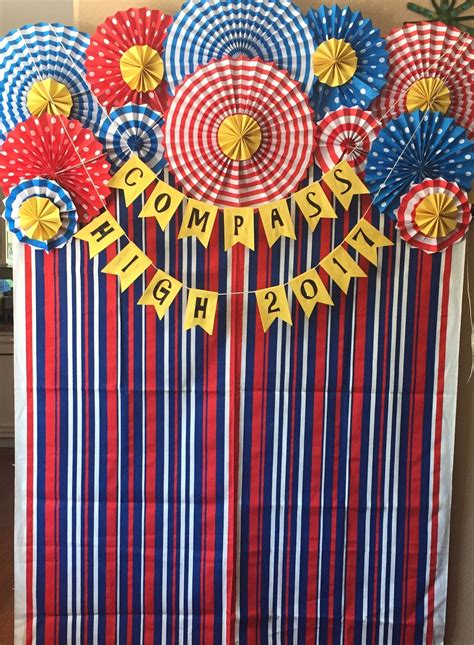 photo booth back drop for carnival themed high school dance high school dance school