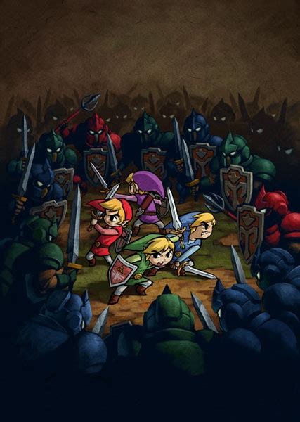 the legend of zelda four swords adventures video game tv tropes