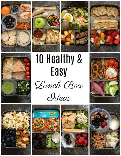 healthy lunch box ideas