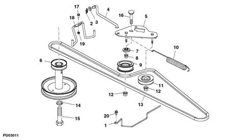 john deere gt drive belt diagram general wiring diagram