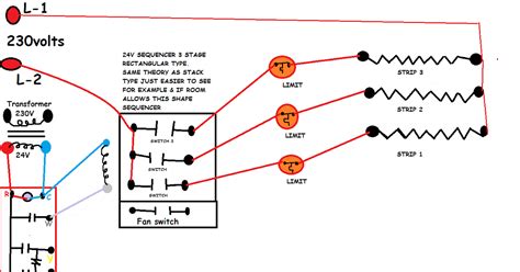 electric furnace sequencer wiring diagram wiring