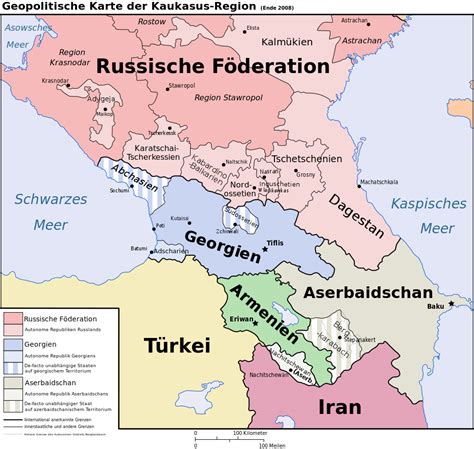 karte der kaukasus region stand ende  lizenz cc  sade