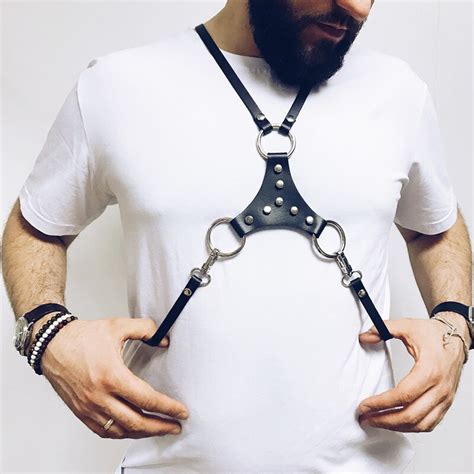 2019 New Arrival Sexy Men Belt Gothic Punk Style Harness Bondage Body