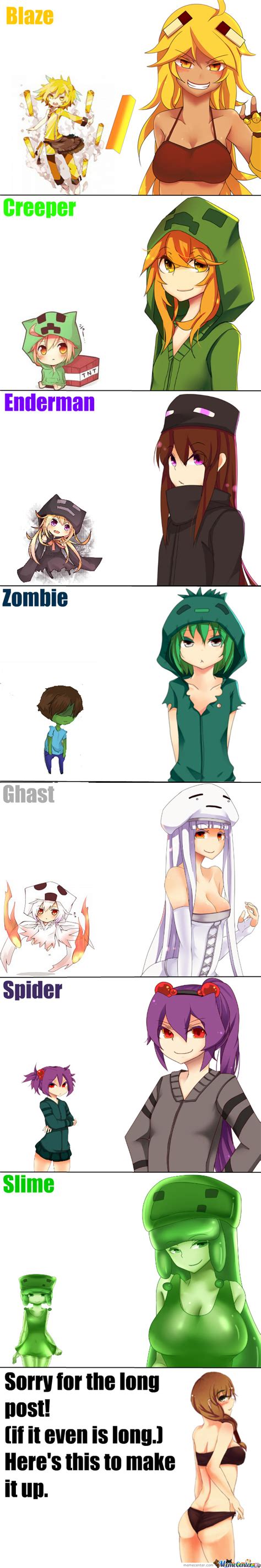 Minecraft Anime By Calli Meme Center