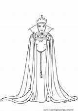 Coloring Pages Disney Snow Queen Villains Evil Book Choose Board sketch template