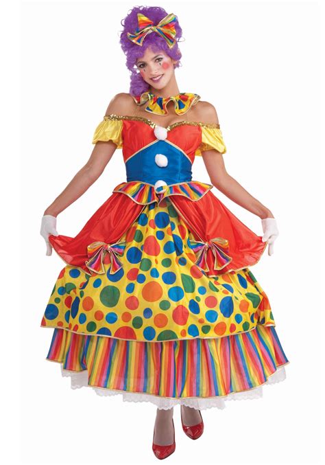 big top belle circus clown costume womens clown costume ideas