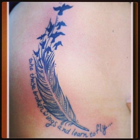 Feather Into Birds Tattoo Meaning Birds Of A Feather Tattoo Meaning