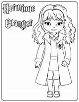 Hermione Granger Harry Luna Lovegood sketch template
