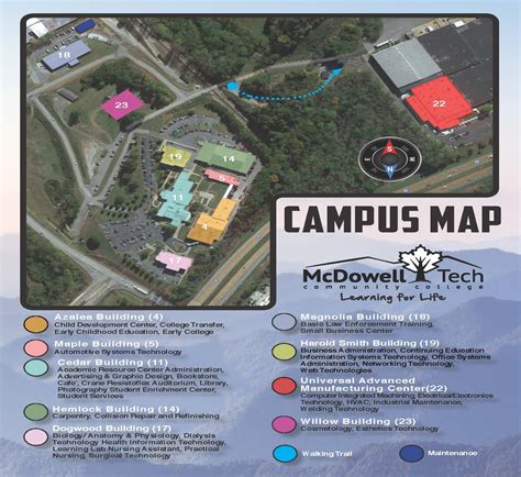 campus map mcdowelltech