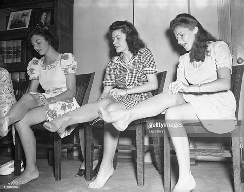 As World War Ii Ended Women Were Able To Obtain Nylon Stockings Once