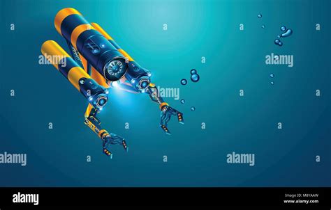 autonomous underwater rov  manipulators  robotic arms modern remotely operated underwater