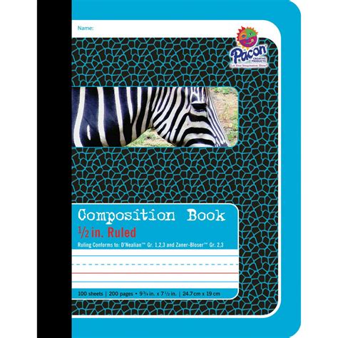 pacon primary composition book      short ruled