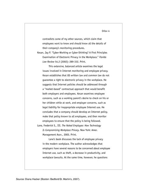 sample mla style annotated bibliography templates
