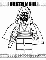 Darth Revan Maul Bespin Duel sketch template