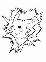 Pikachu Pages Coloring Printable sketch template