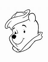 Winnie Pooh Coloring Pages Kids Face Baby Characters Draw Clipart Color Sailor Drawing Children Simple Disney Printable Clipartbest Gif Print sketch template
