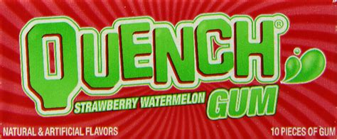quench gum strawberrywatermelon  count pack   strawberry watermelon  walmartcom