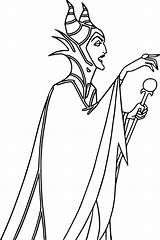 Maleficent Wecoloringpage sketch template
