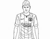 Neymar Dibujos Colorare Psg Coloring Futbol Acolore Disegni Cdn3 Coloritou sketch template
