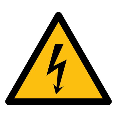 high voltage vector art icons  graphics