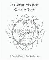 Parenting Gentle Book Coloring Pdf Etsy sketch template