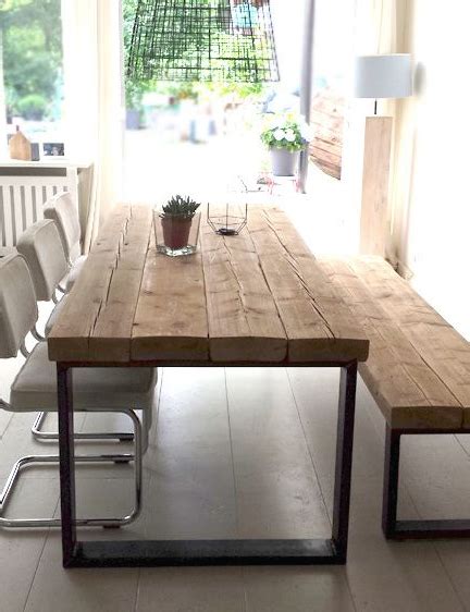 mesa rustica de madera deco   mesas de madera