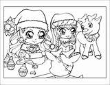 Pages Bakery Christmas Coloring Fbi Linearts Getcolorings Coloriage Deviantart sketch template