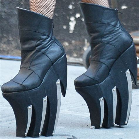 Lady Gaga Loves The Extremely High Long Tran Longenecker Boots