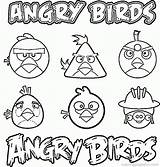 Coloring Angry Birds Pages Printable Pdf Popular sketch template