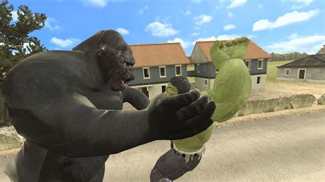Hulk Vs King Kong Sfm Animation Animated Short Film