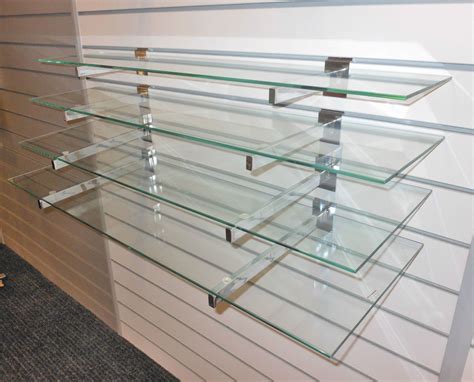 ideas  hanging glass shelves systems
