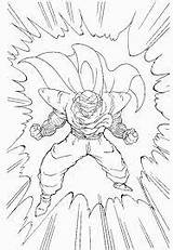 Coloring Piccolo Dragon Ball Pages Books Kids Printable sketch template