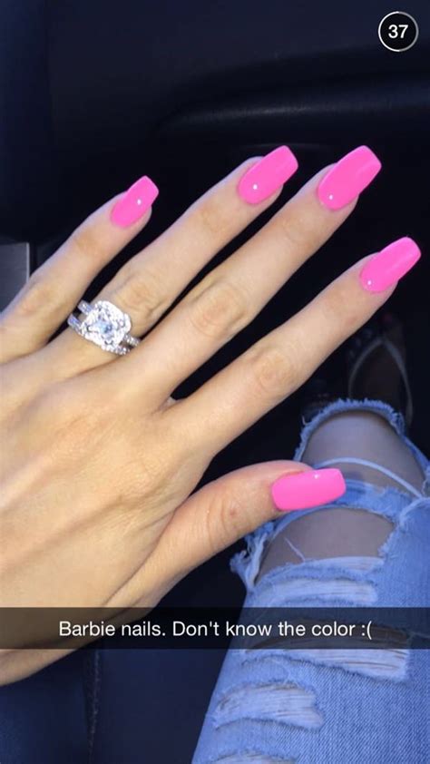 67 Innocently Sexy Pink Nail Designs Photos