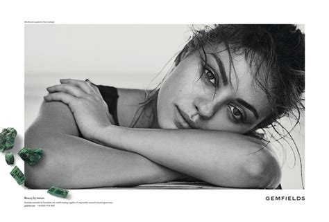 mila kunis goes bare for the new beauty by nature ad campaign from gemfields the jewellery editor