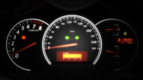 car speed meter close  dashboard race stock motion graphics sbv