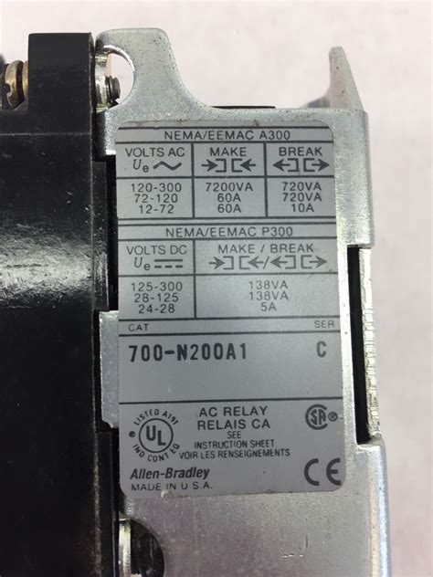 allen bradley  na   volt relay na type