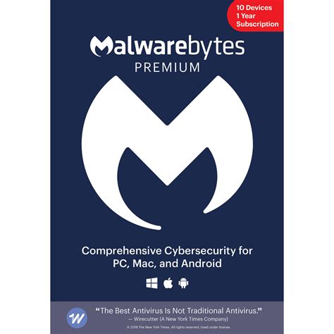 malwarebytes premium cybersecurity software  bh