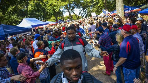 tailgating goes above and beyond at the university of mississippi the