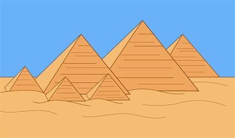 Egypt Clipart Pyramid Animation Egypt Pyramid Animation