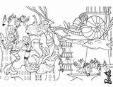 Coloring Mermaid Barbie Pages Tale Party Mattel Dolls Popular sketch template