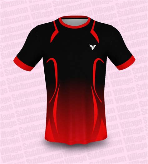 hey check  red  black plain football jersey design rs