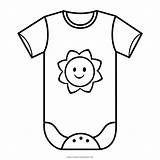 Baby Clothes Coloring Pages Printable sketch template