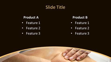 free massage powerpoint template free powerpoint templates