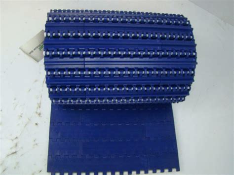 conveyor belt habasit  flat top acetal blue